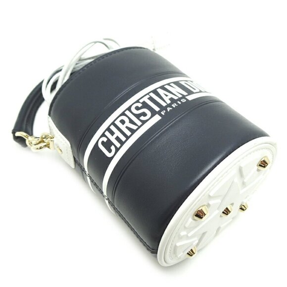 CHRISTIAN DIOR White Leather Shoulder Bag - Picture 3 of 8